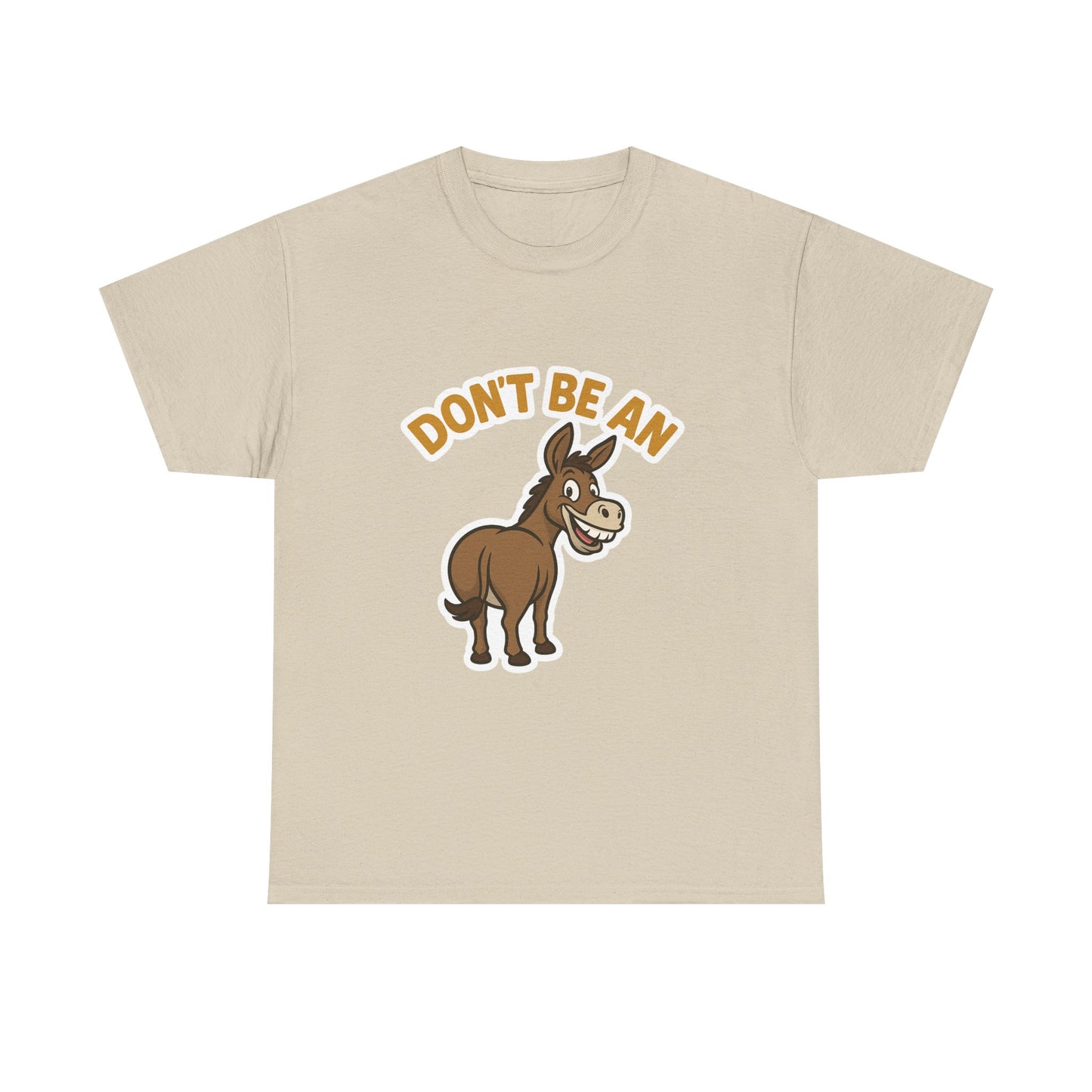 Funny Donkey Graphic Tee - Unisex Heavy Cotton Shirt