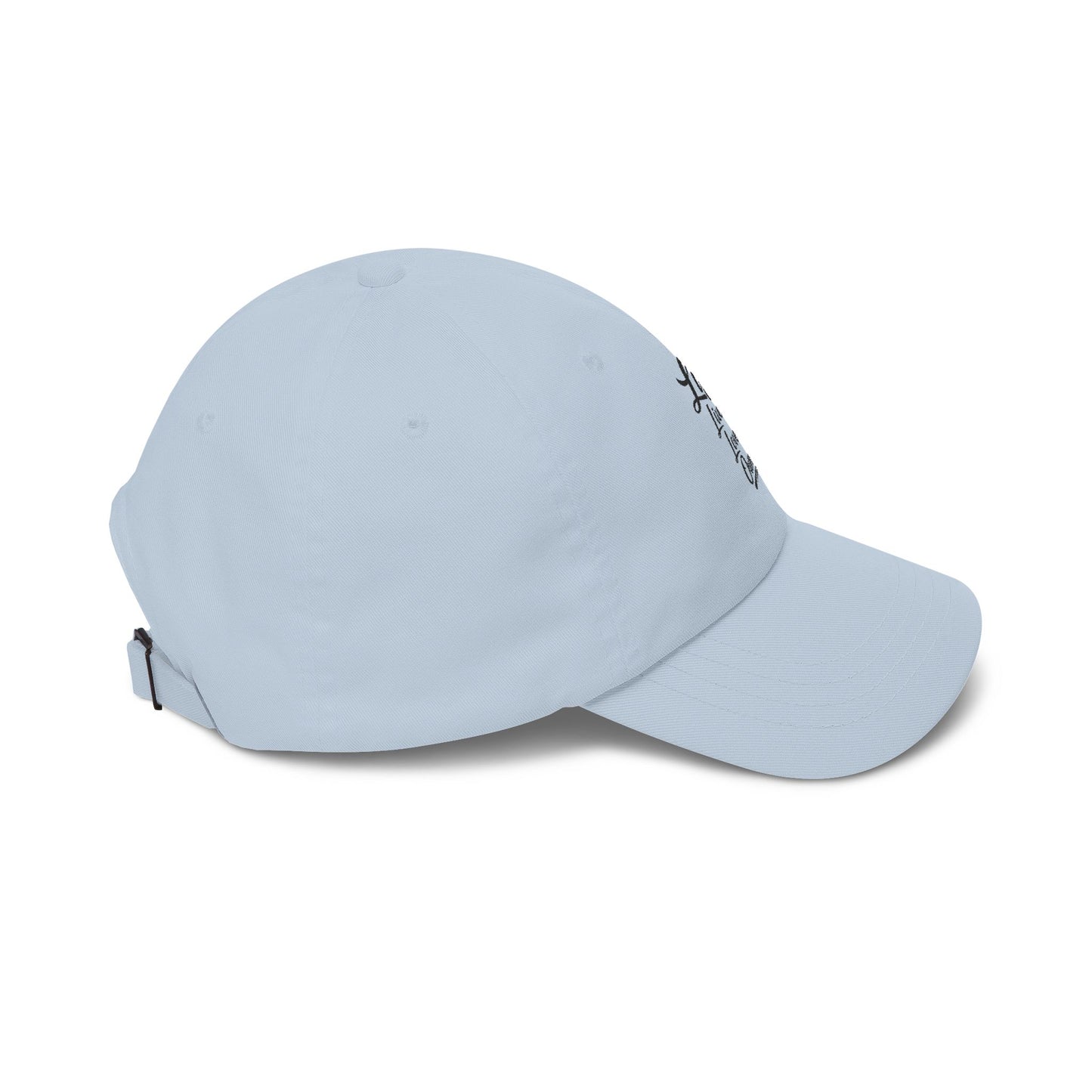 Dad Cap — “Life! Live it. Love it. Own it.” Minimal Embroidered Baseball Hat