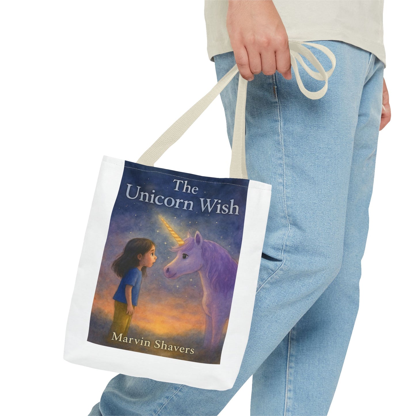 Unicorn Wish Tote Bag – Perfect for Dreamers and Readers