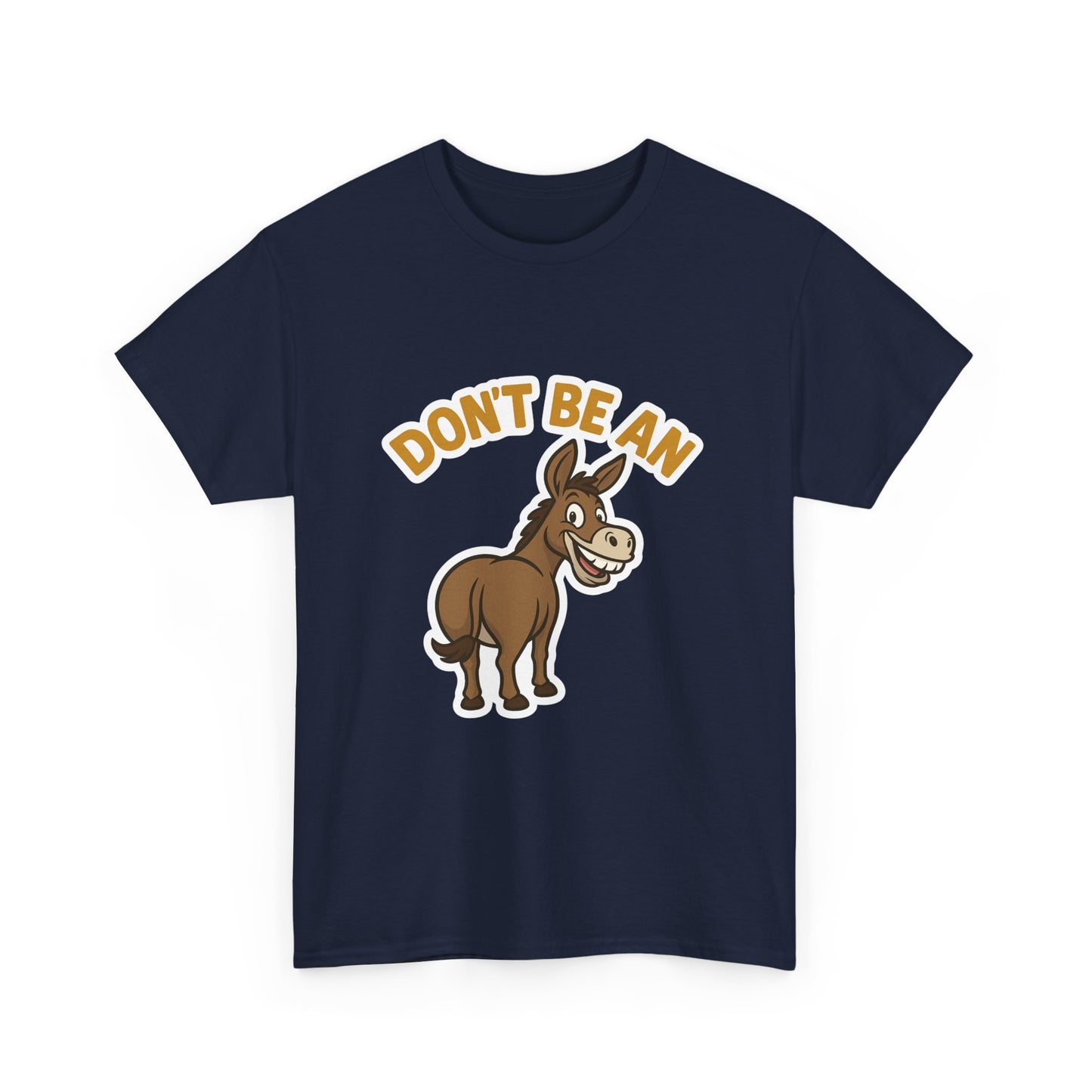 Funny Donkey Graphic Tee - Unisex Heavy Cotton Shirt