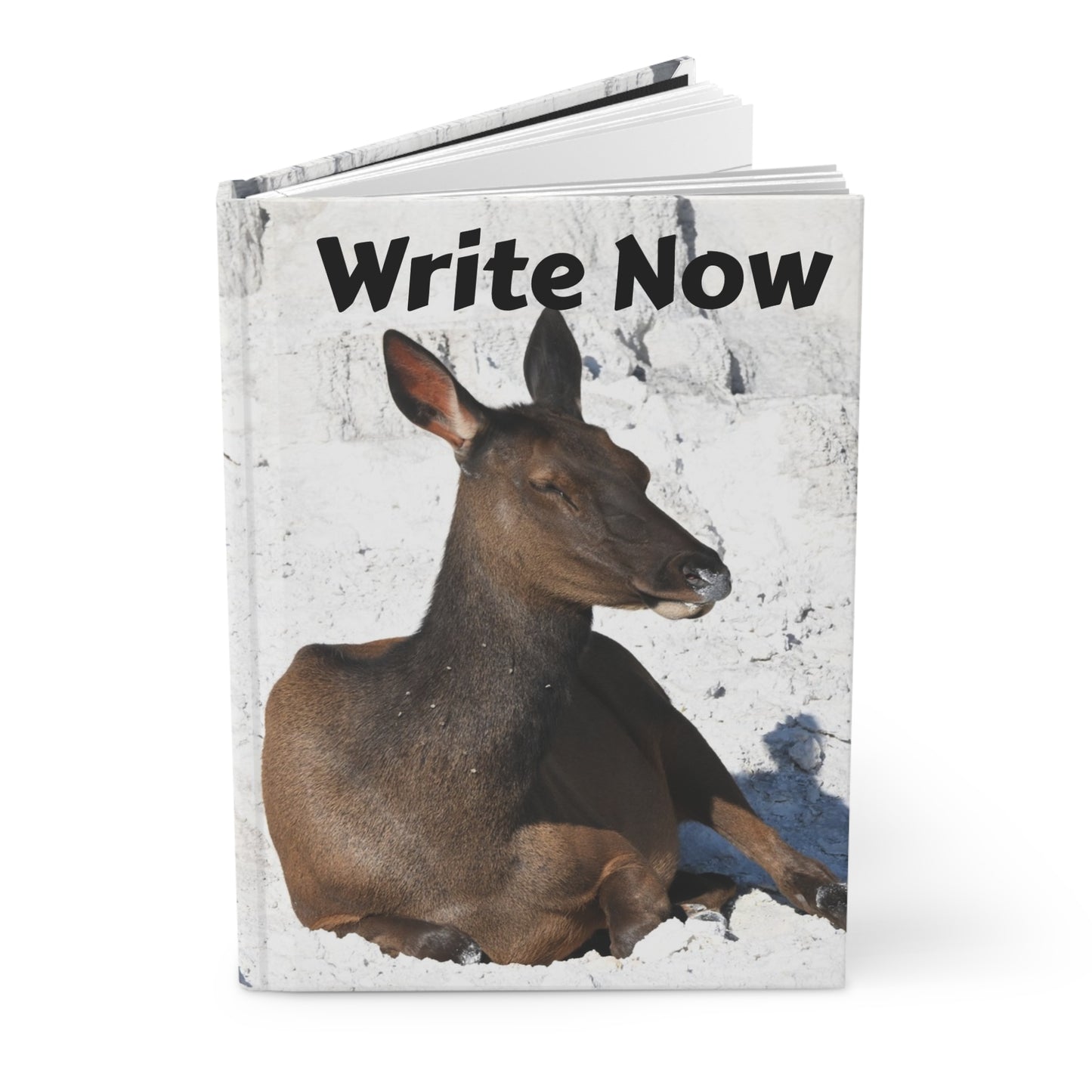 Nature-Inspired Hardcover Journal - Write Now, Wildlife Notebook, Creative Writing Diary, Personalized Gift, Nature Lover's Journal, [...]