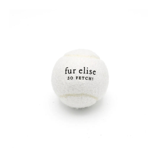So Fetch! Tennis Ball - Ivory