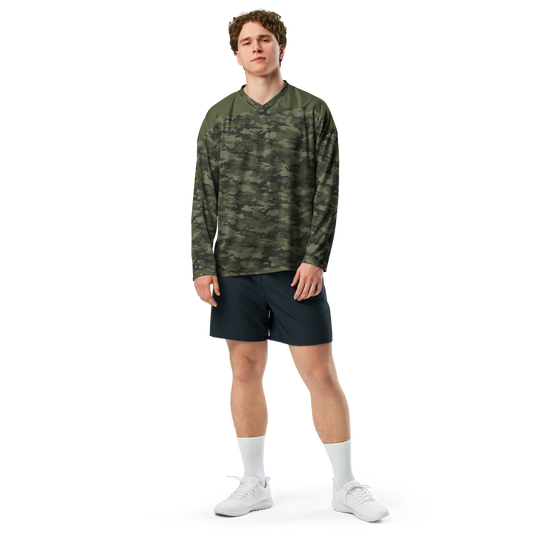 The Casual Camo Company (Military) Hockey Style Jersey