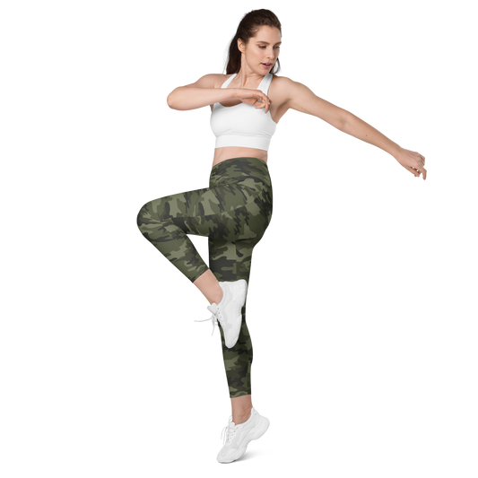 The Casual Camo Company Military Leggings with Pockets